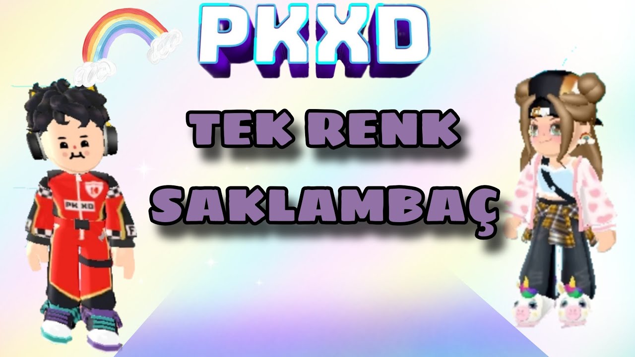 Tek renk saklambaç 