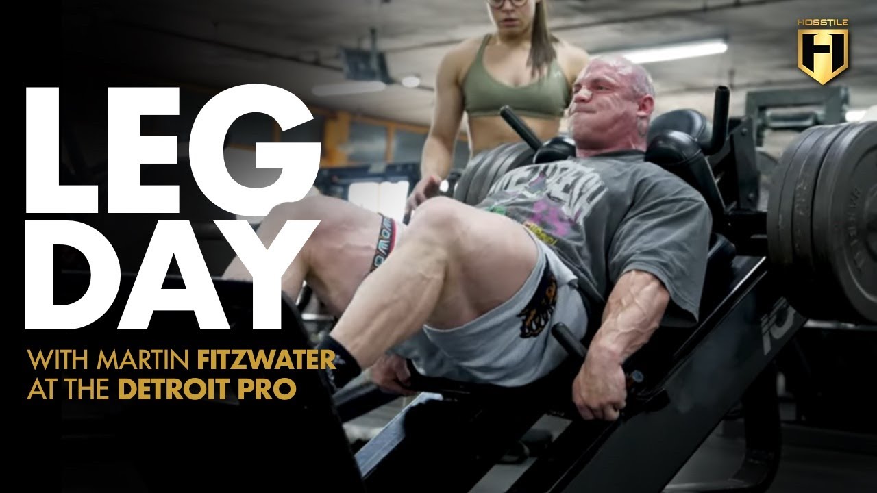 Leg Day with Martin Fitzwater at the Detroit Pro | HOSSTILE