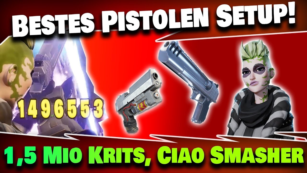 DAS Pistolen Setup | Fortnite Rette die Welt