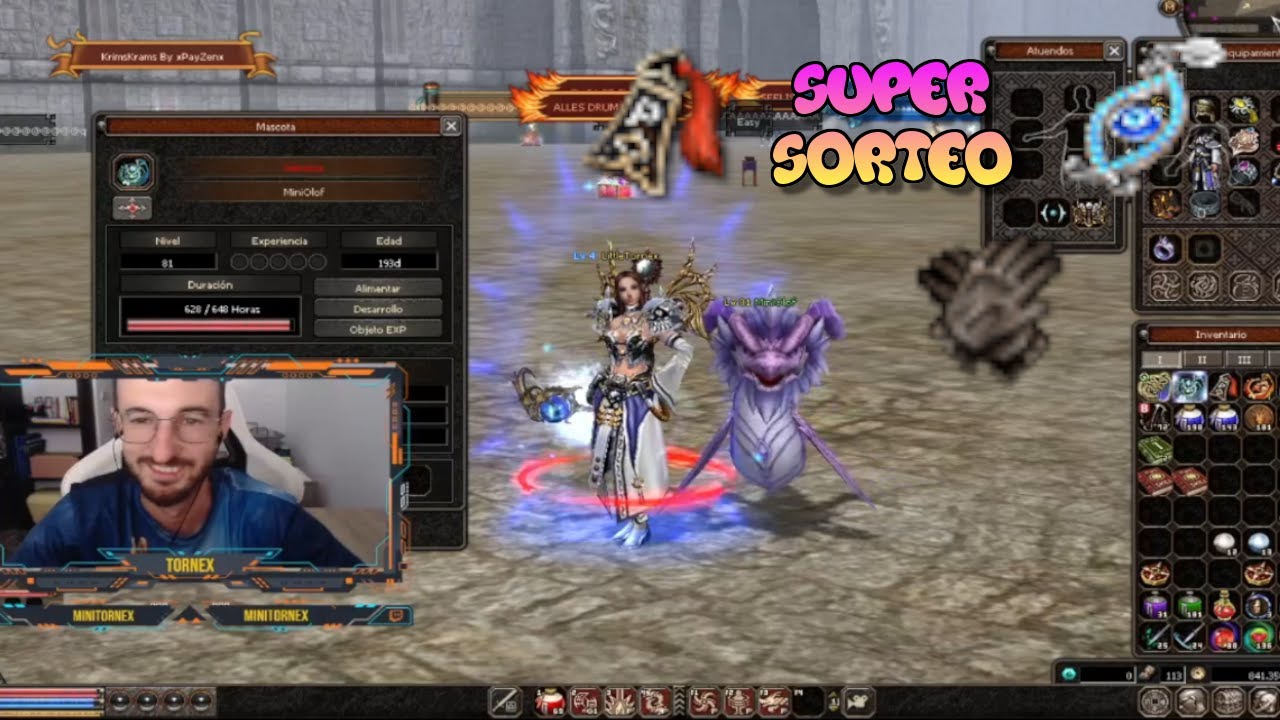 SORTEO ESPECIAL 😵‍💫 + Alastor Tipo 6 Valeroso Metin2 Ruby Serie Chamana Ep6