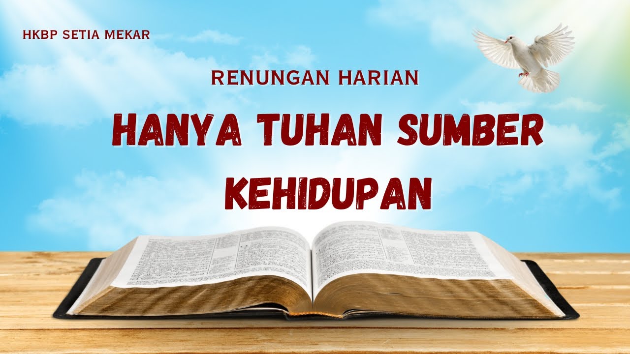 RENUNGAN HARIAN, 06 MARET 2026 - PDT RUDI SIANIPAR