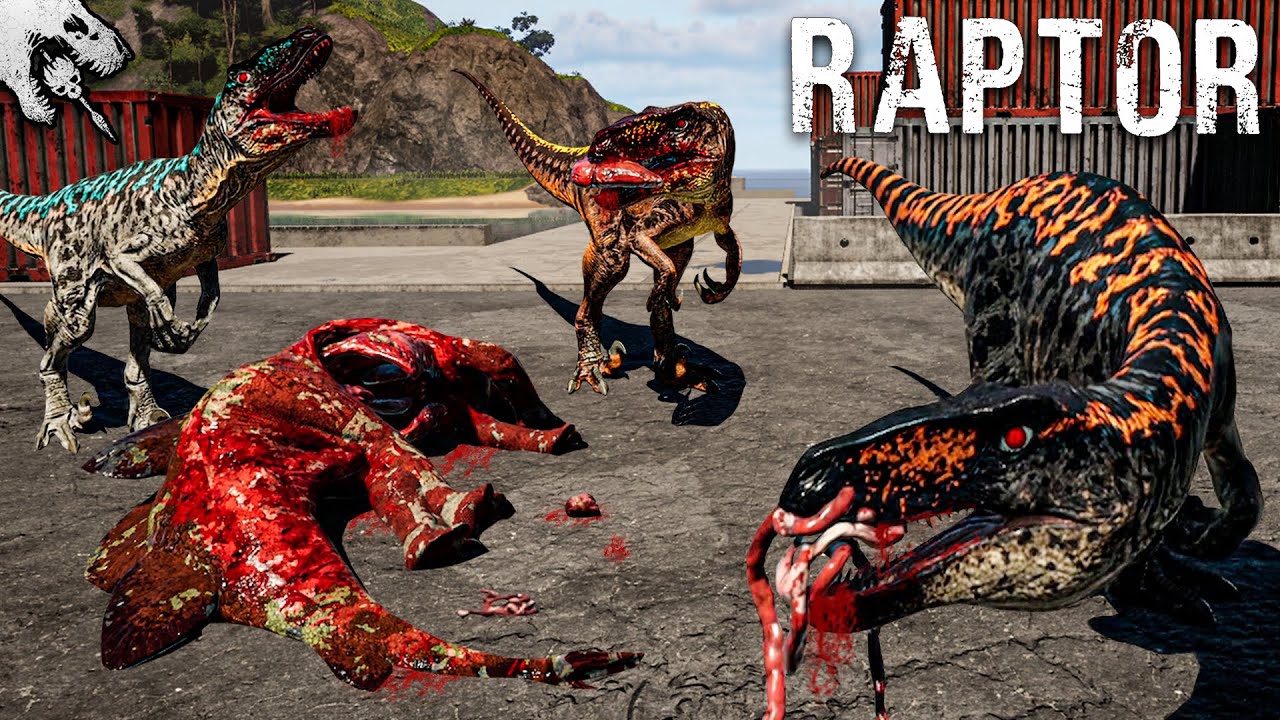 RAPTOR - RUDEL IM BLUTRAUSCH ☠️🩸 Überleben als OMNIRAPTOR 🦖  - The Isle