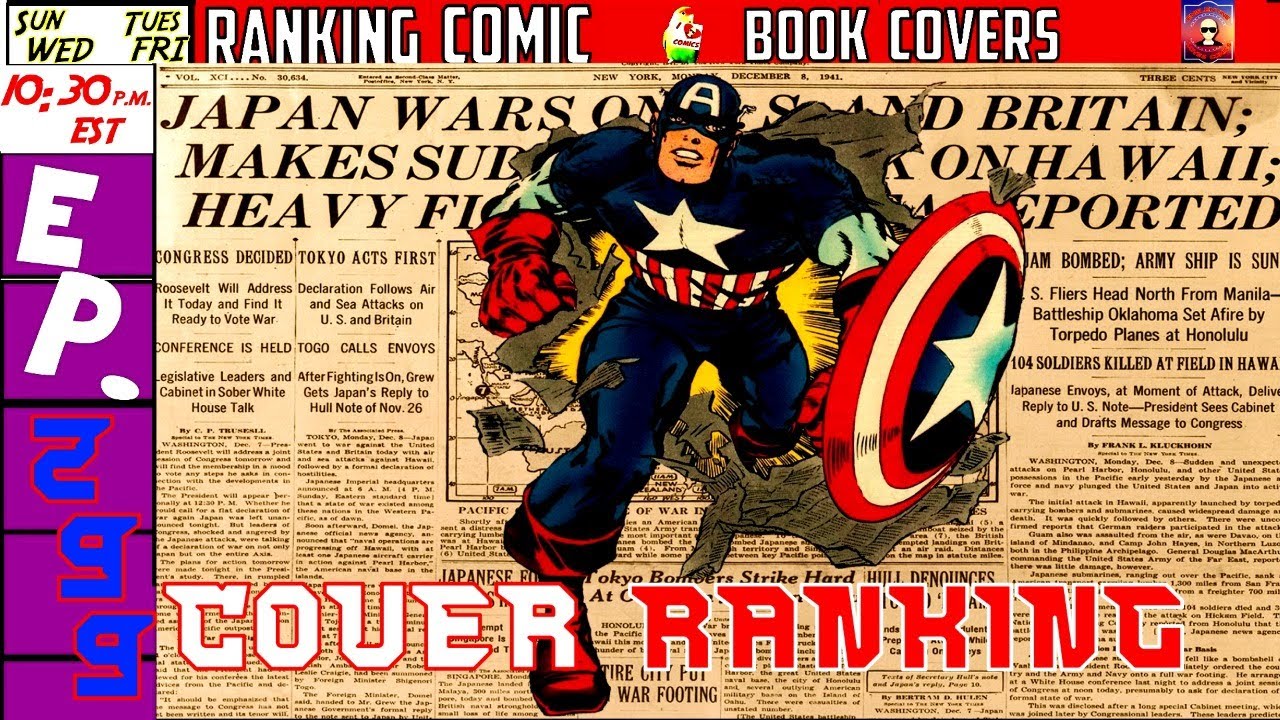 Ranking Silver Age Captain America Comic Book Covers