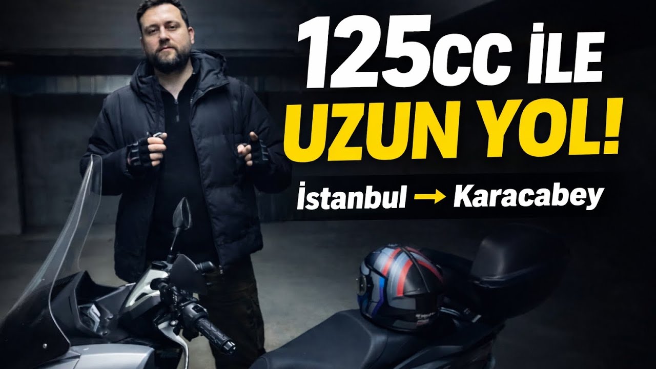 PCX 125 ile İstanbul’dan Bursa Karacabey’e Gittim! (Uzun Yol Performansı)