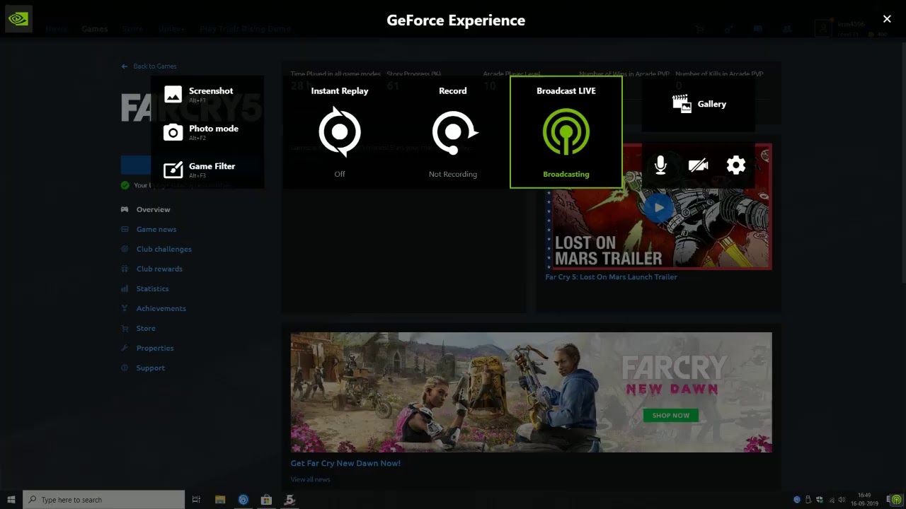 Far Cry 5 - Ultra settings on RTX 2060