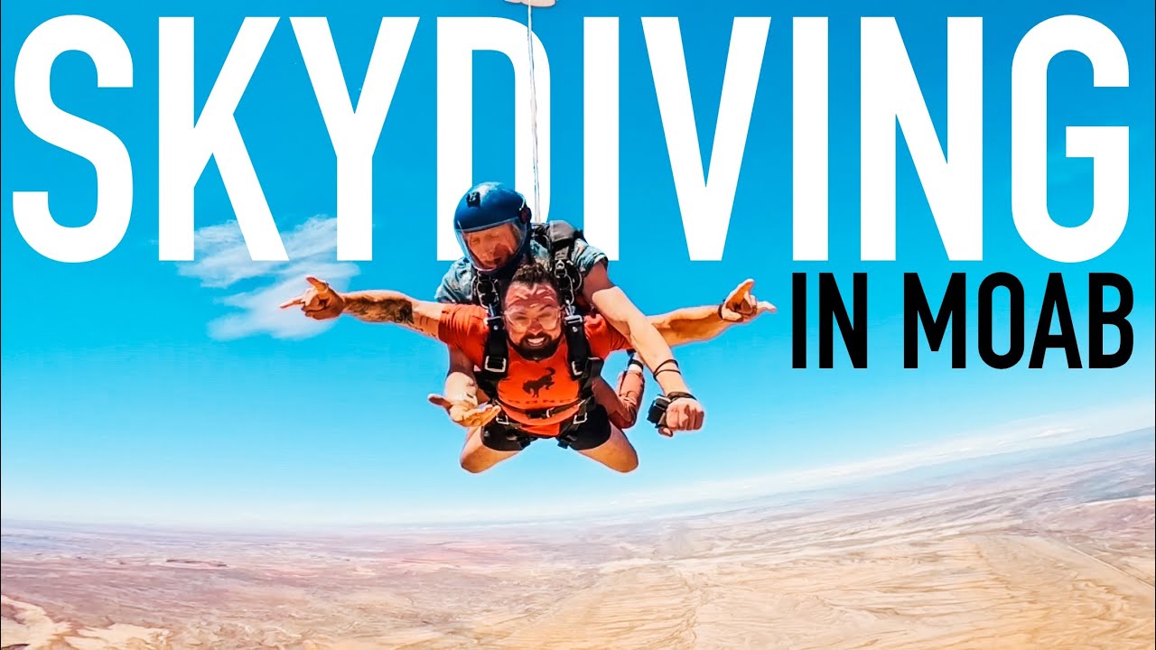 I went Skydiving in Moab Utah