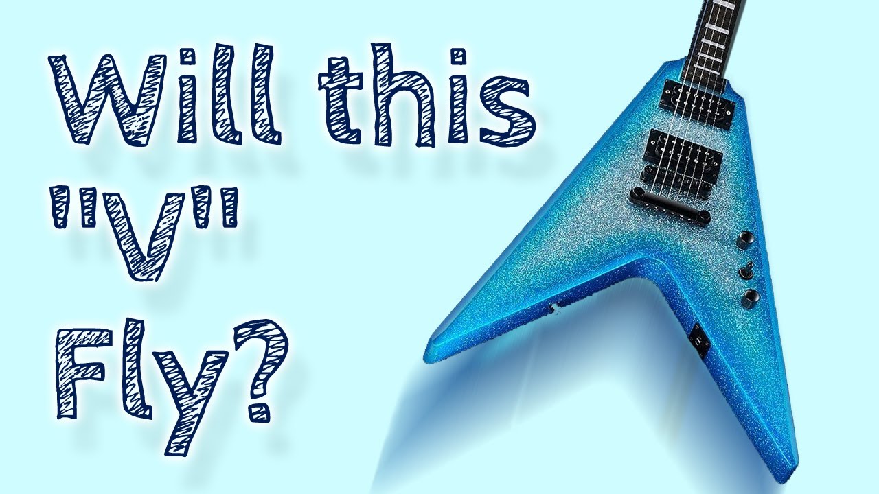 Cheap Amazon Guitar, WestCreek Flying V Cerberus #unboxing