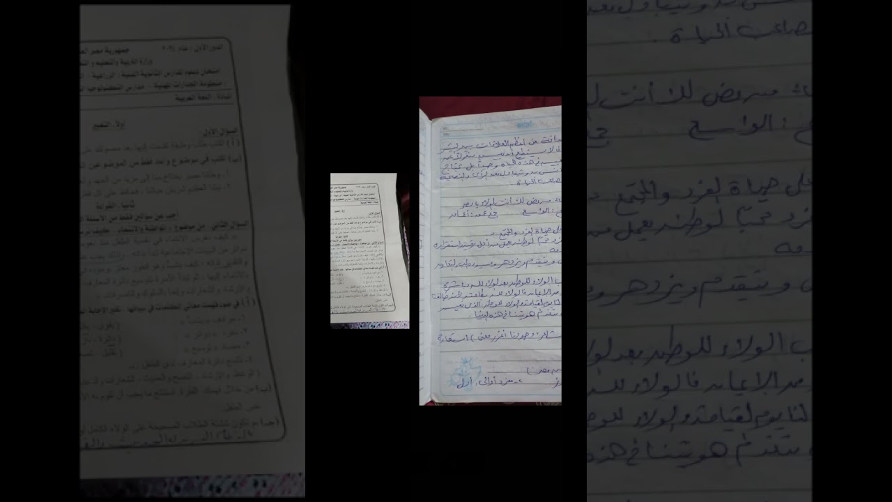 إجابة امتحان اللغة العربية الدبلوم الفني ٢٠٢٤ نظام الثلاث سنوات دور اول أعدادا/امل مراد