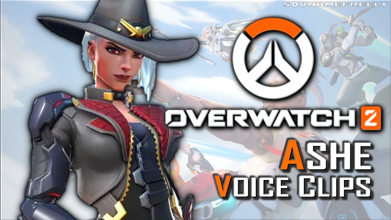 Все озвученные записи Эш • Overwatch 2 • Все озвученные реплики и взаимодействия • (Дженнифер Хейл)