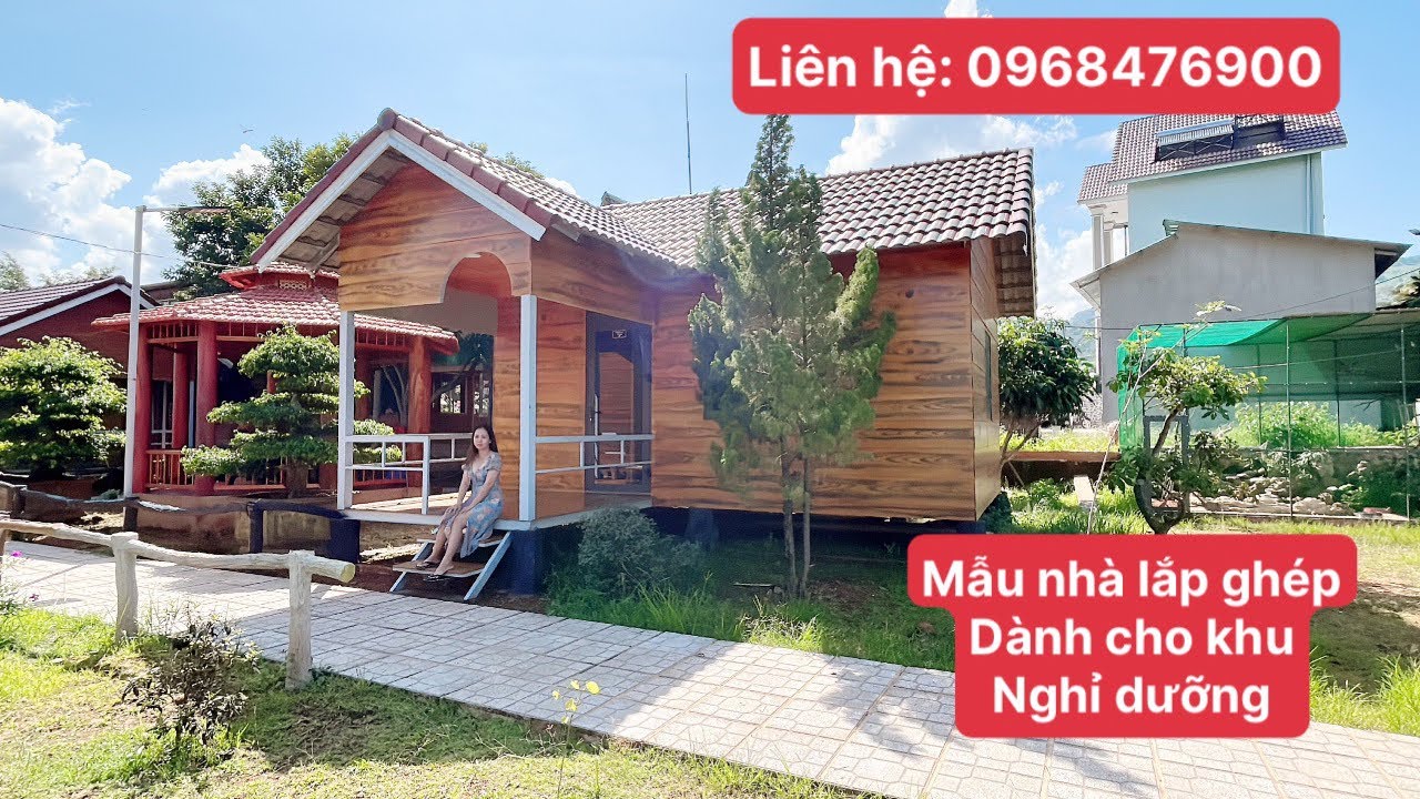 Mẫu nhà lắp ghép homestay chia sẽ giá cả, kết cấu của ngôi nhà cho mọi người nhé.