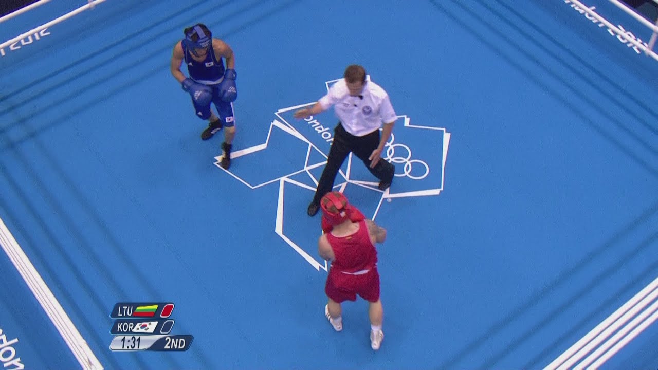 Boxing Men's Light (60kg) Semifinals - Lithuania v Korea Full Replay - London 2012 Olympics