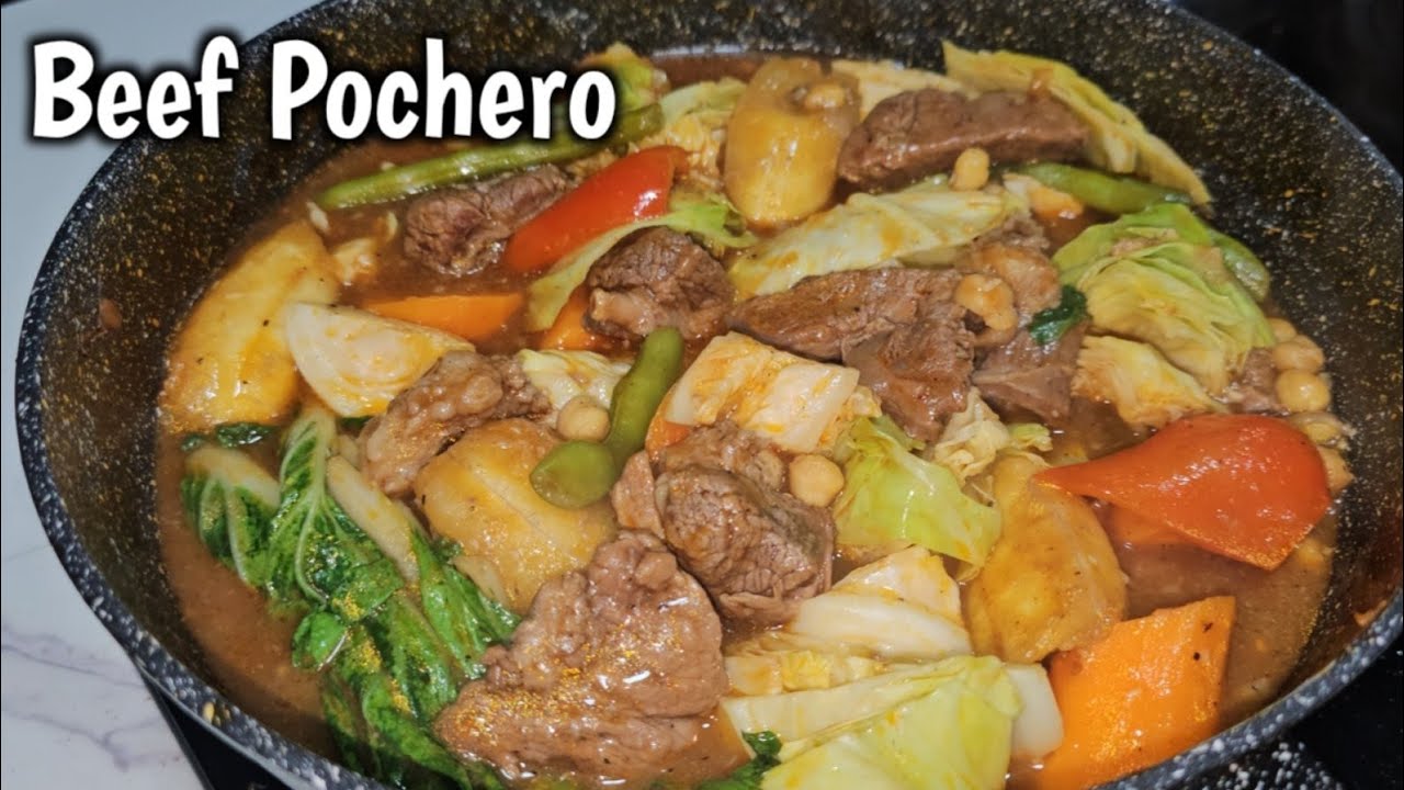 Beef Pochero Madiskarteng Nanay by mhelchoice