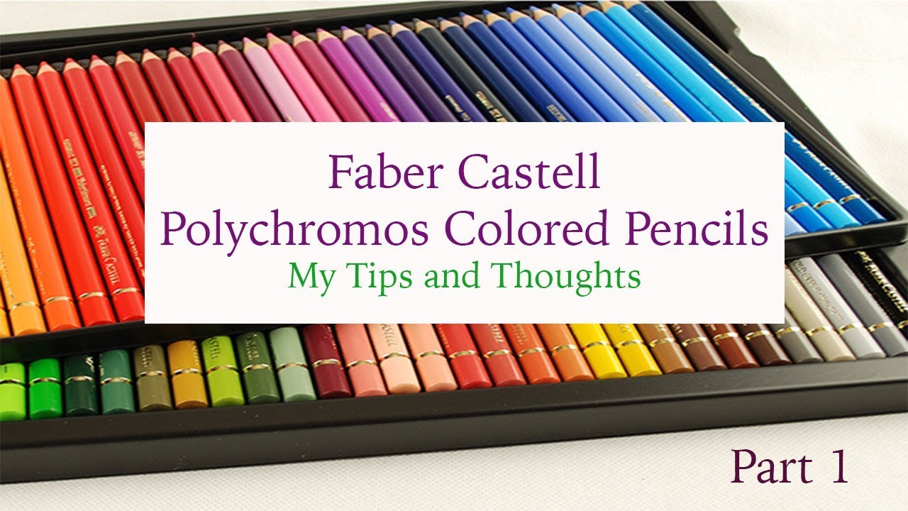 Coloring with Faber Castell Polychromos  | Part 1