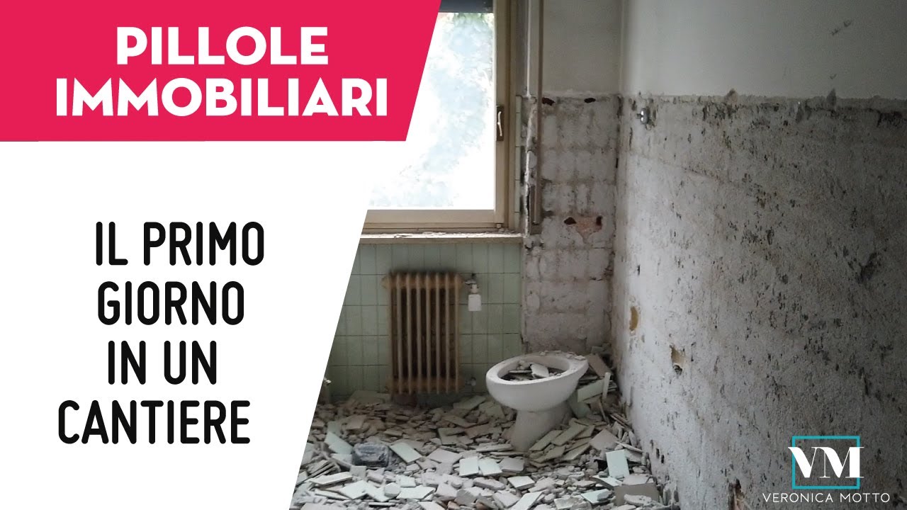 LA RISTRUTTURAZIONE DI UN APPARTAMENTO ANNI '60: LE DEMOLIZIONI