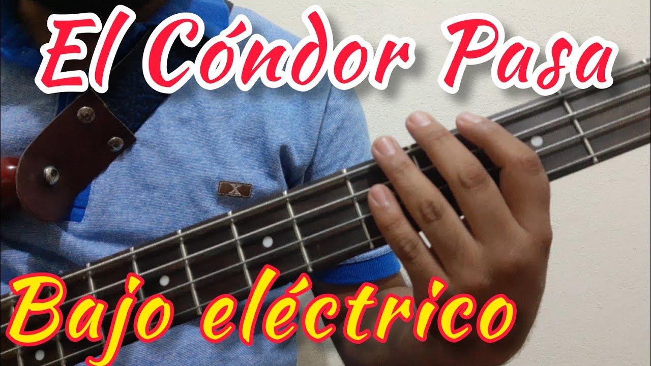 Cómo tocar El CONDOR PASA en Bajo Eléctrico Merequentengue - Huapango / Tutorial fácil