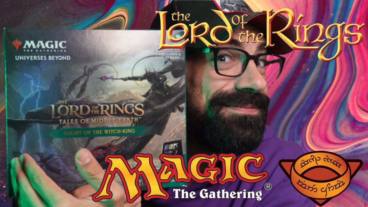 APRO IL BOX SCENA DEL SIGNORE DEGLI ANELLI DI MAGIC