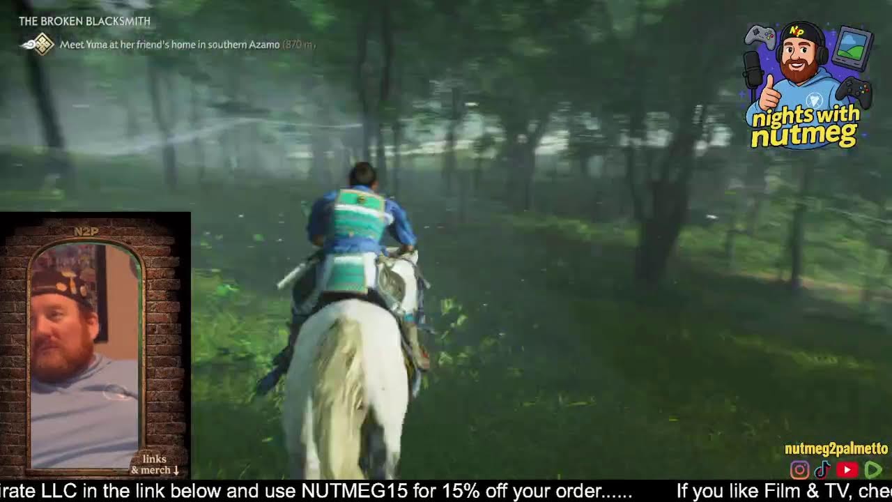 TEACH ME HOW TO PLAY Ghosts of Tsushima 003/0002 | nights with nutmeg
