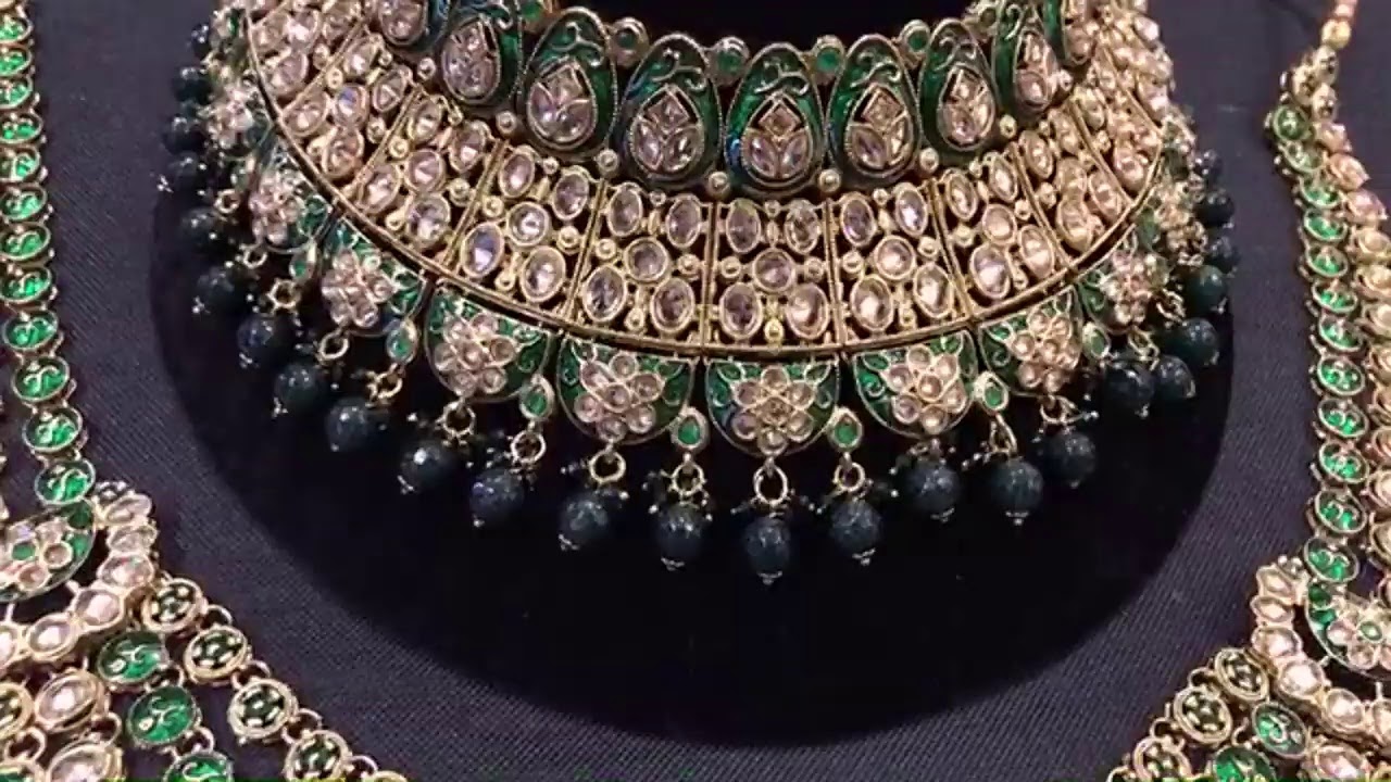 Original reverse ad designer wedding jewellery 2021 collection @6953/- plus shipping