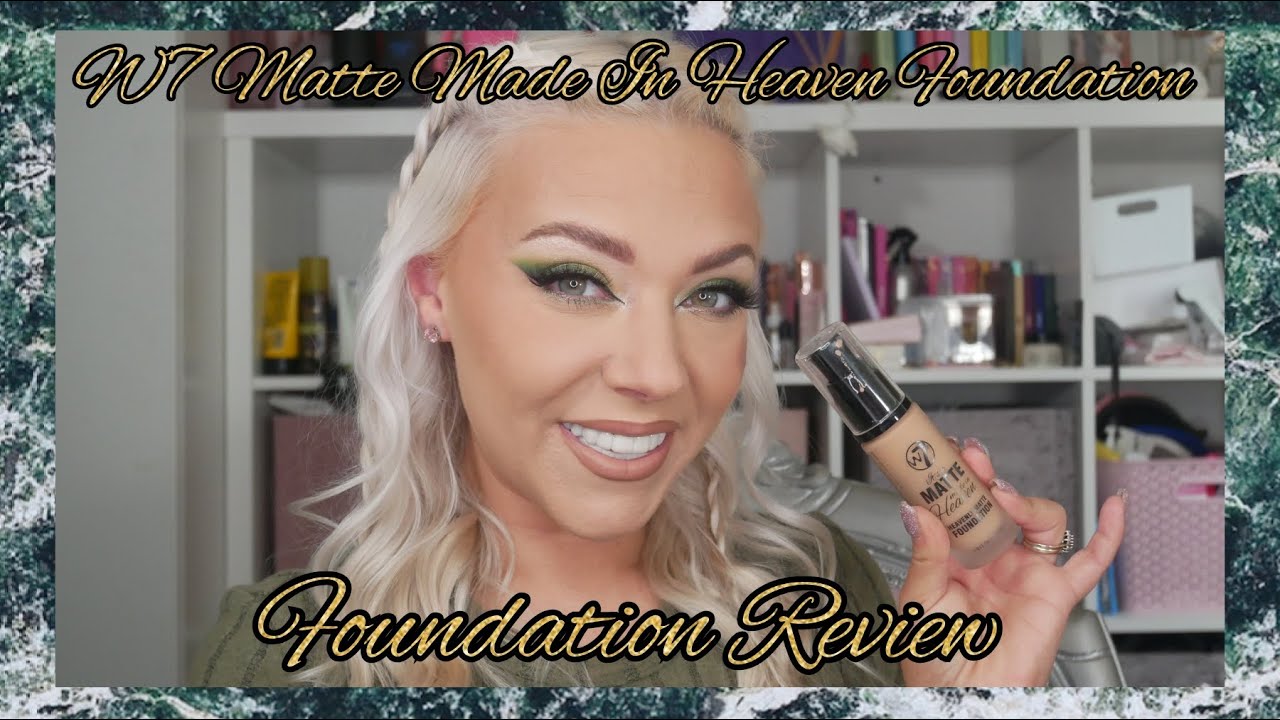 ANOTHER AFFORDABLE FOUNDATION WINNER?! | W7 MATTE MADE IN HEAVEN FOUNDATION |