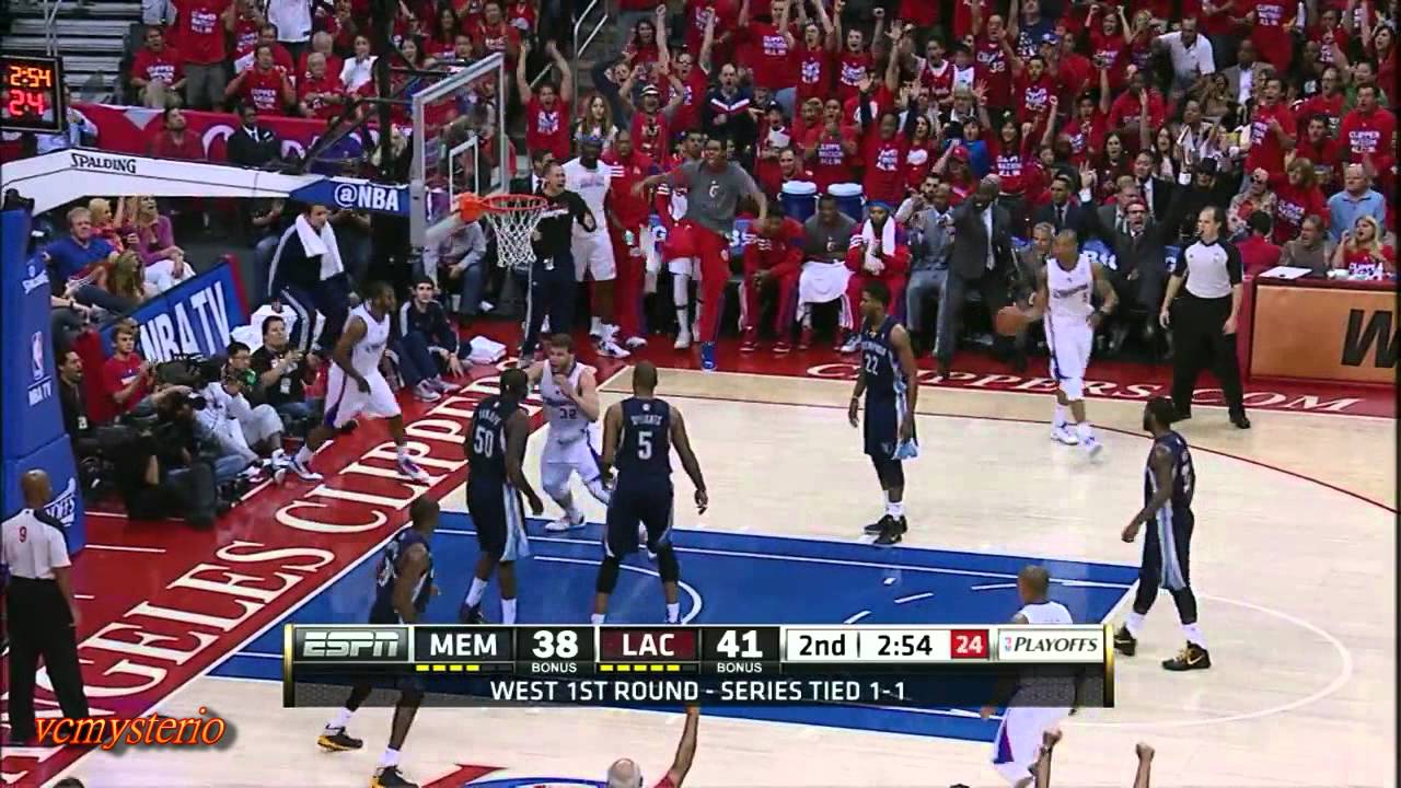 Chris Paul 24pts-11ast vs Grizzlies Game3 (2012.05.05)