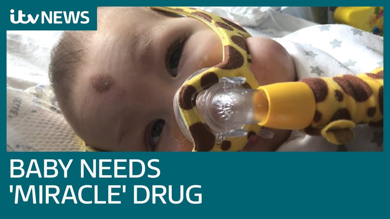 Father pleads for 'miracle' spinal muscular atrophy drug for son | ITV News