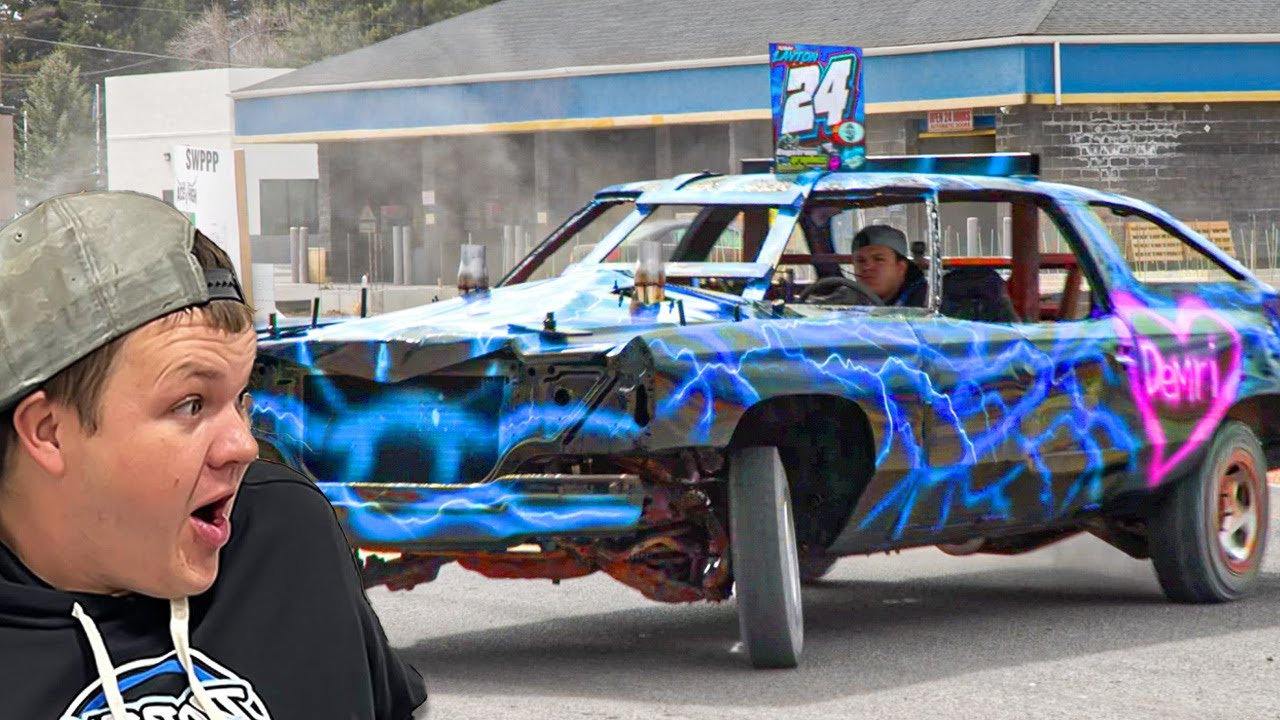 No One Can Build Like Me...500HP Demolition Car For The Win!