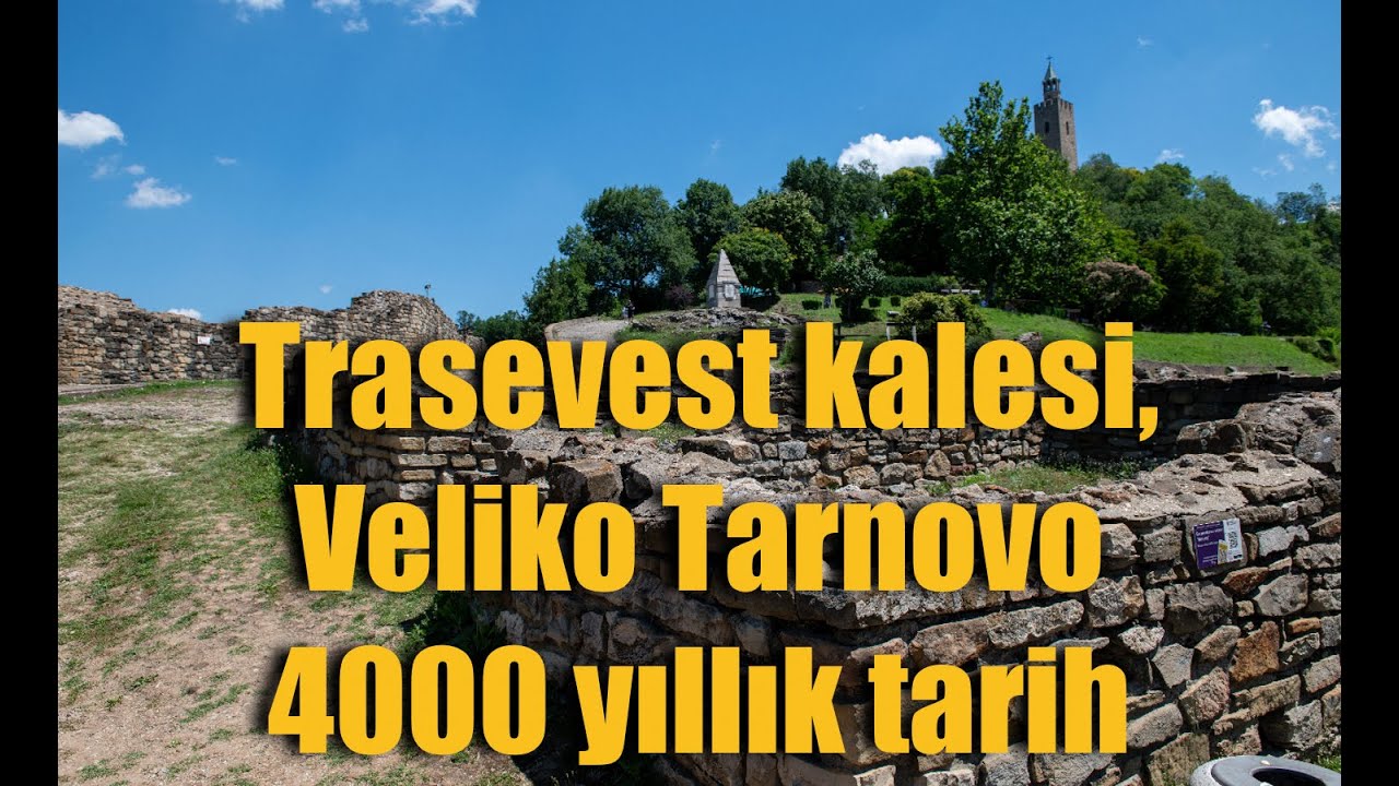 Trasevest kalesi / Trasevst castle, Veliko Tarnovo, Bulgaria.  Europe trip with caravan.
