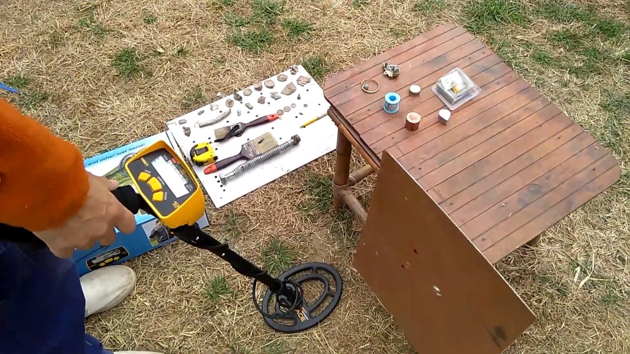 GARRETT 200i  Detector. Prueba de metales.Parte (2 dos). Metals Test - Part (2 two).