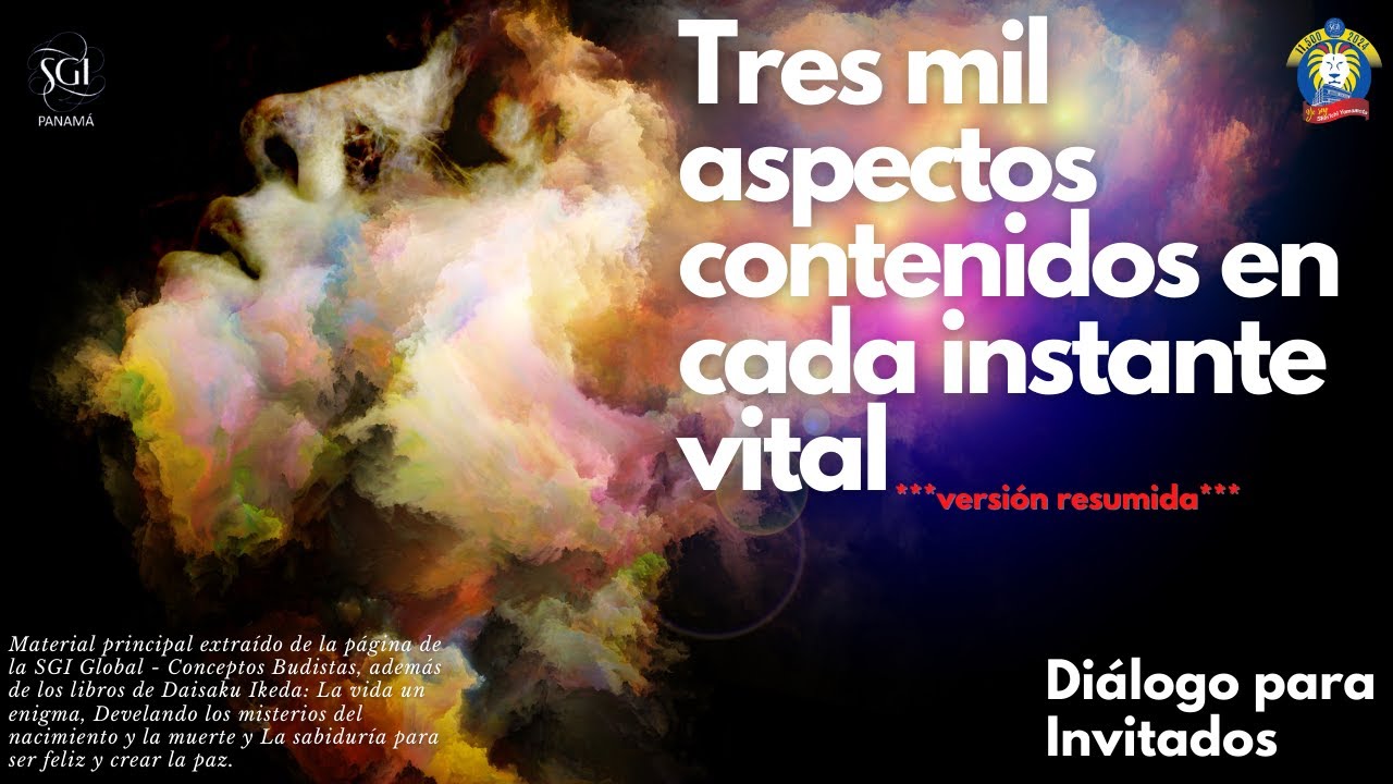 Tres mil aspectos contenidos en cada instante vital
