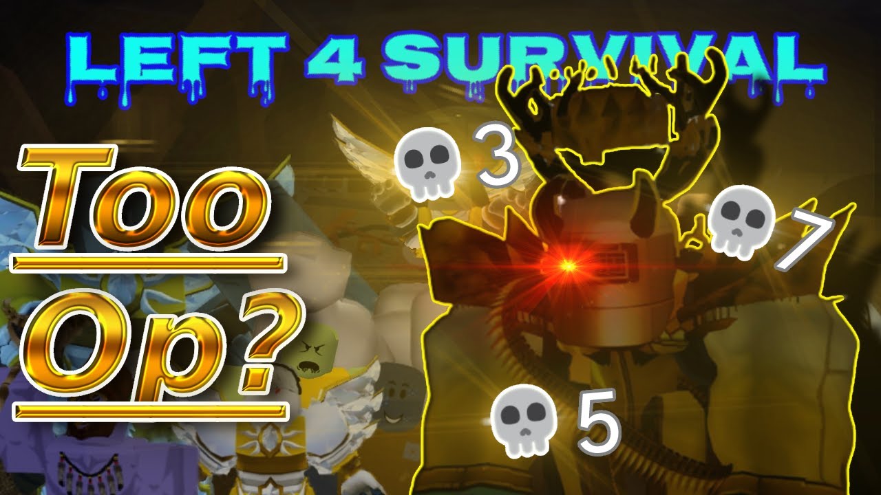 Is the Juggernaut Currently Too Op? | Left 4 Survival, Roblox.