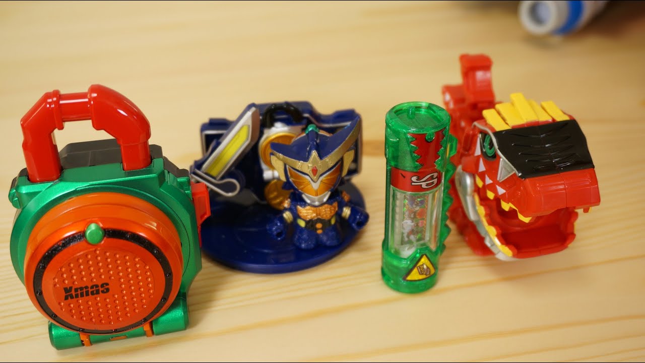【一気にレビュー！】オレンジロックシード クリスマスver.＆キャラデコスペシャル獣電池 メリークリスマスver.