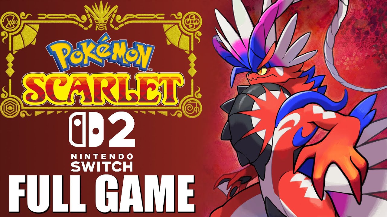 Pokemon Scarlet Full Game Walkthrough (Nintendo Switch 2)