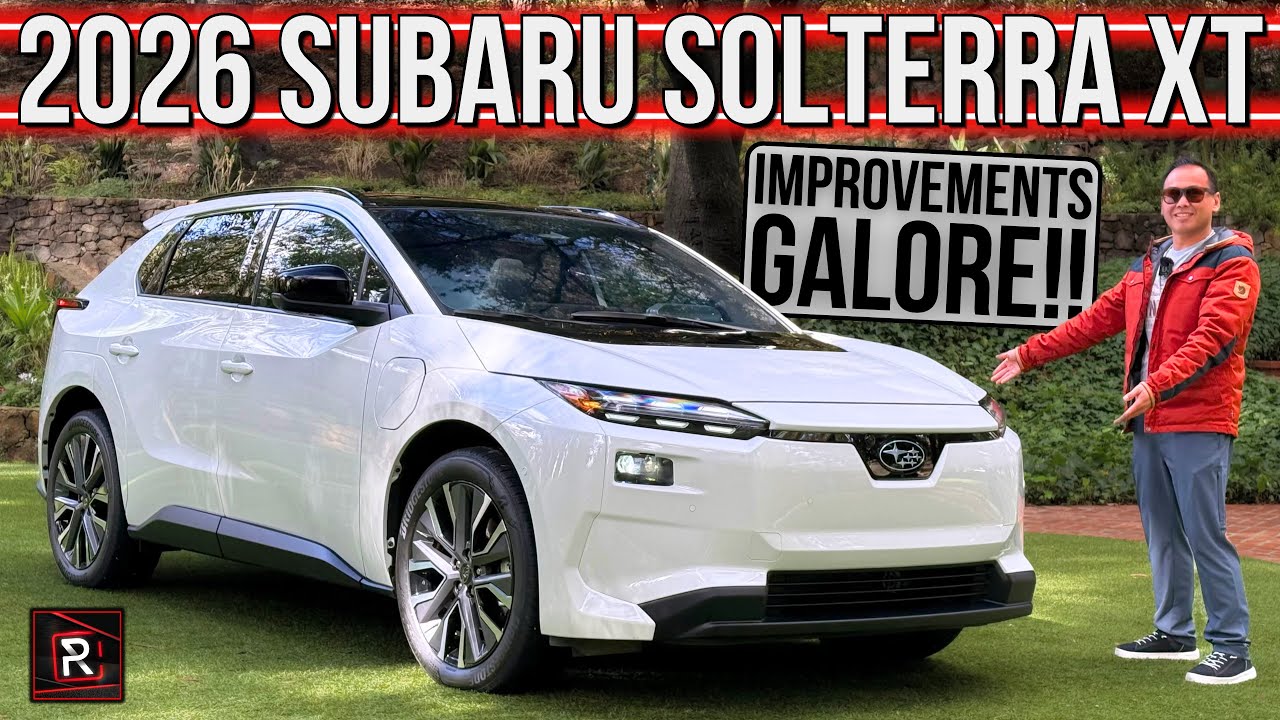 The 2026 Subaru Solterra XT Is A Majorly Upgraded SUV With Expanded Range & Power