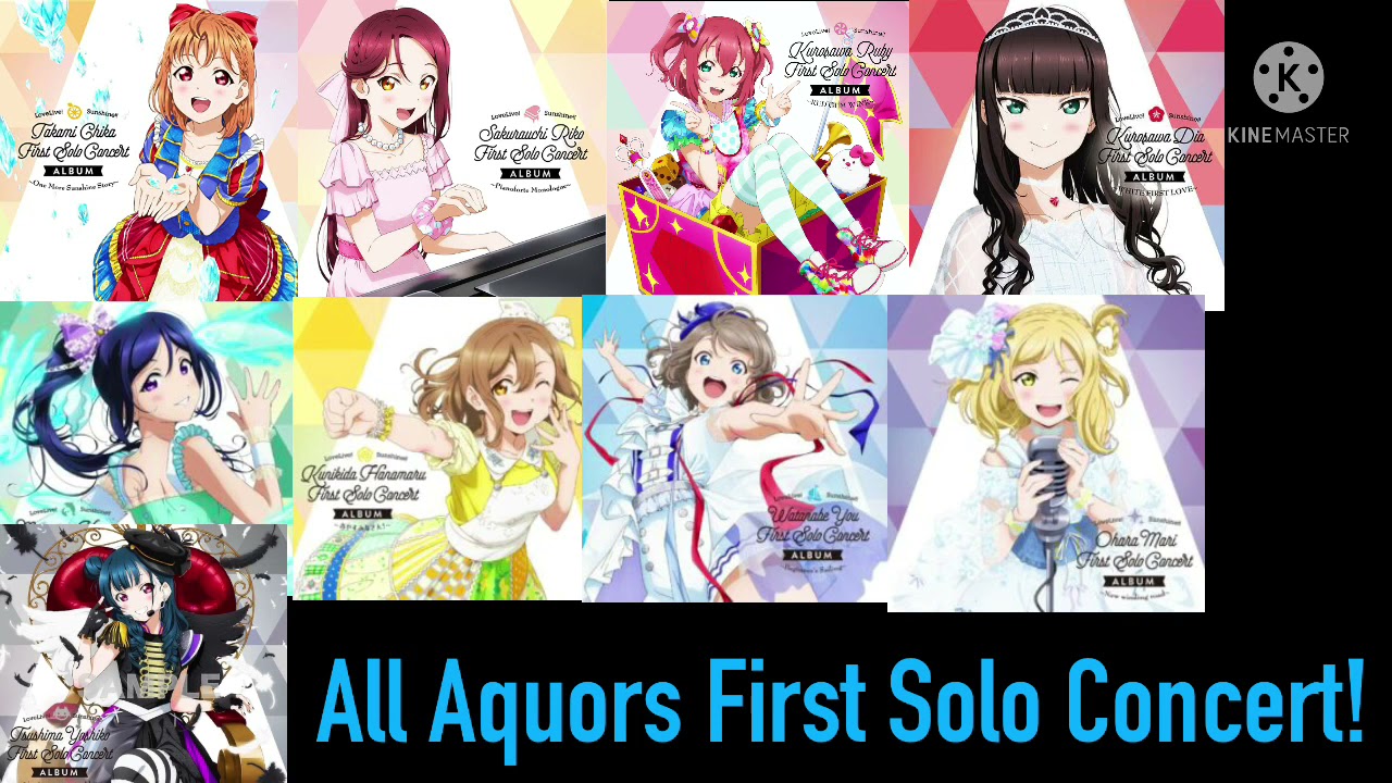 Ranking All Aquors First Solo Concert Album (Not Worst to Best)