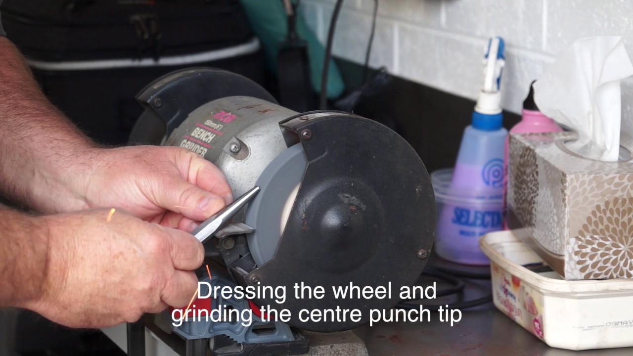 Metal Lathe DIY Project - Make your own centre punch