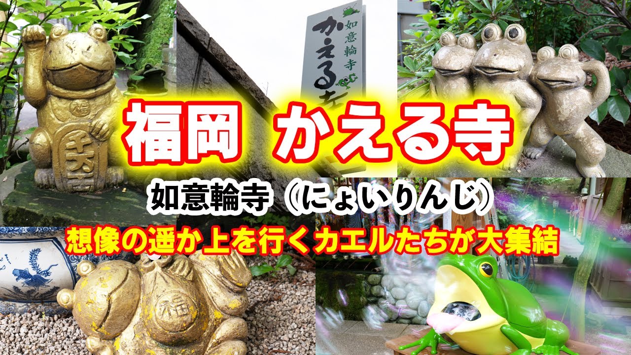 【日帰りドライブ】福岡県小郡市 如意輪寺（通称かえる寺）で癒しのひととき