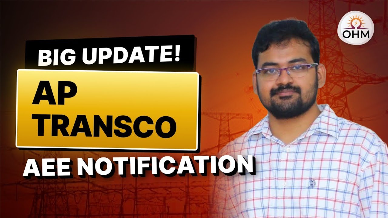 AP TRANSCO AEE Recruitment 2026 | Latest Update You Must Know! #aptransco #aee #ohminstitute