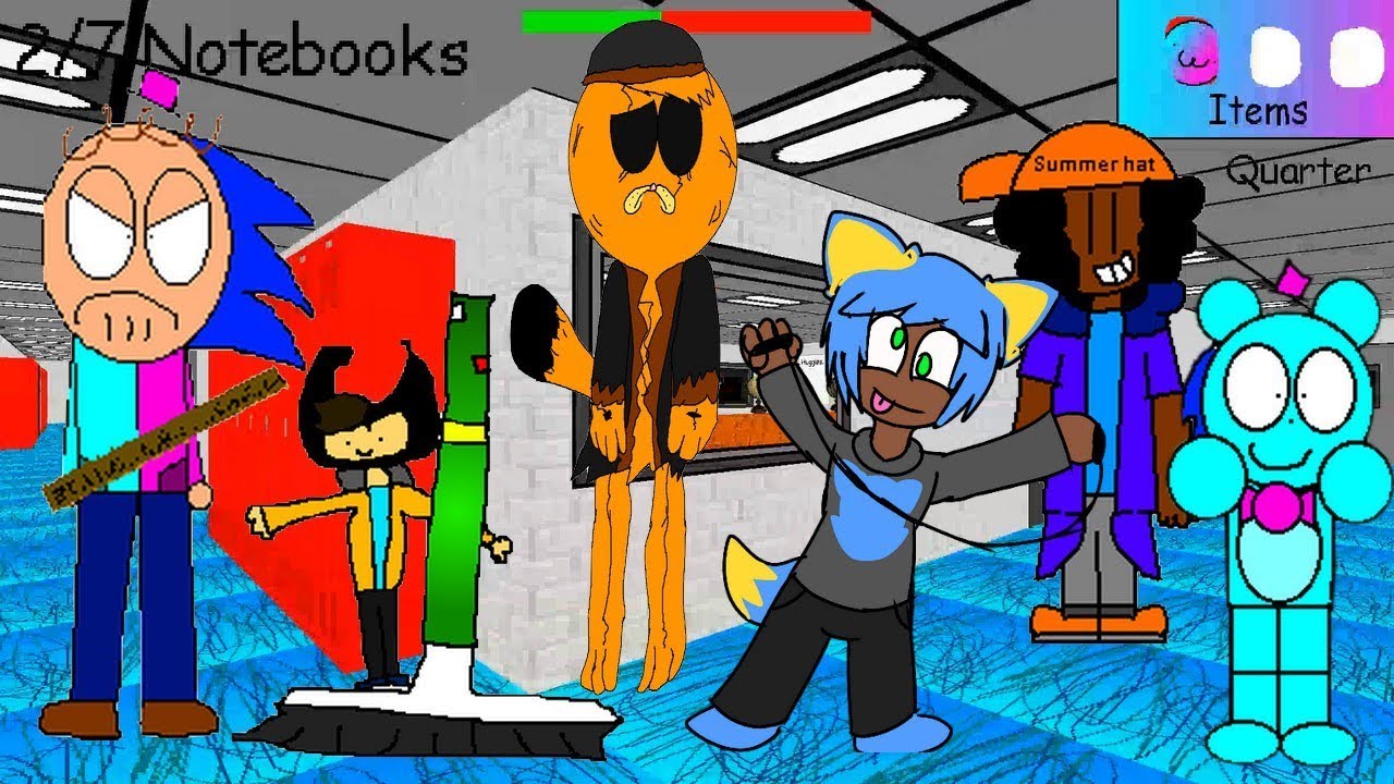 Эпичные уроки Зака ​​по эпическим вещам - Baldi's Basics V1.4.3 Mod