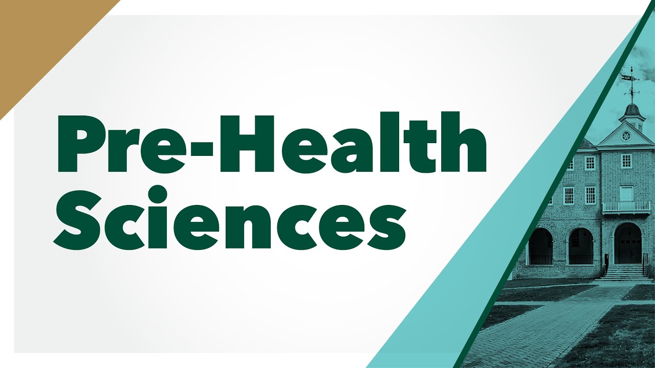 Academic Excellence: Pre-Health Sciences