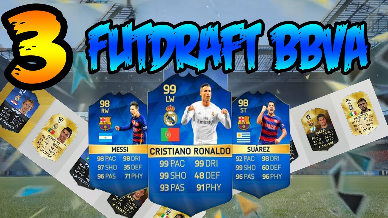 3 plantillas de FUTDRAFT - TOTS BBVA - Se viene lo Grande !!!