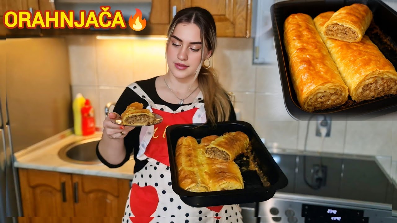 💥Štrudla sa orasima od gotovih kora✨️Najlakši recept.