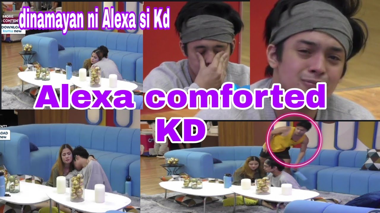 Pbb Alexa Dinamayan ang kaibigang si Kd