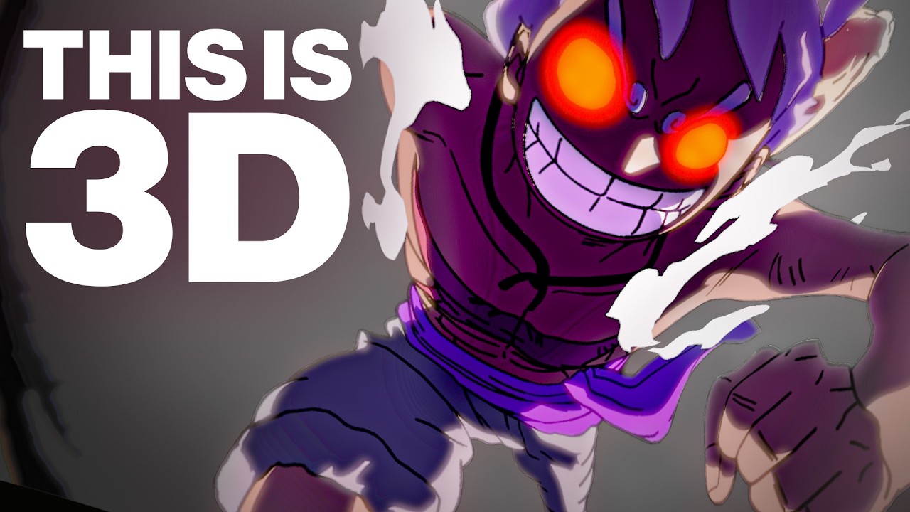 Я переделал One Piece… но в Blender