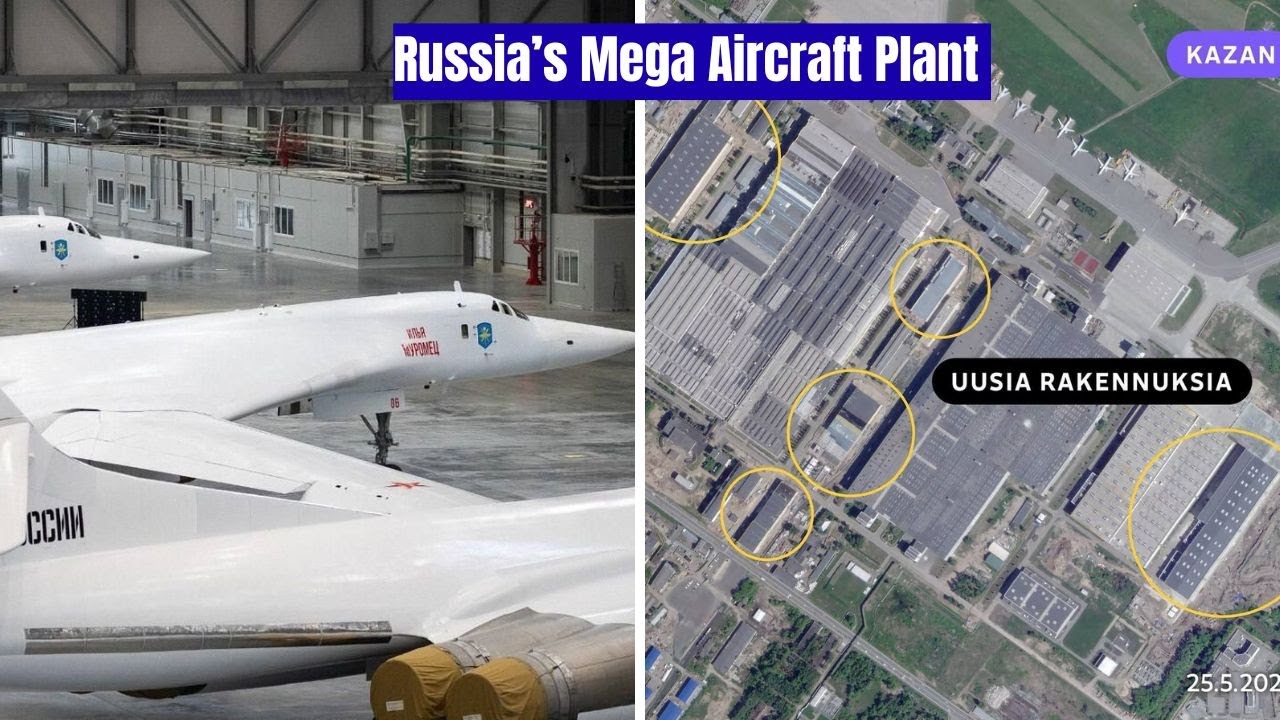 Why the Mega Kazan Aircraft Factory is a Nightmare, West is Panicking! | Tu-214 |Tu160 | Tu-22M