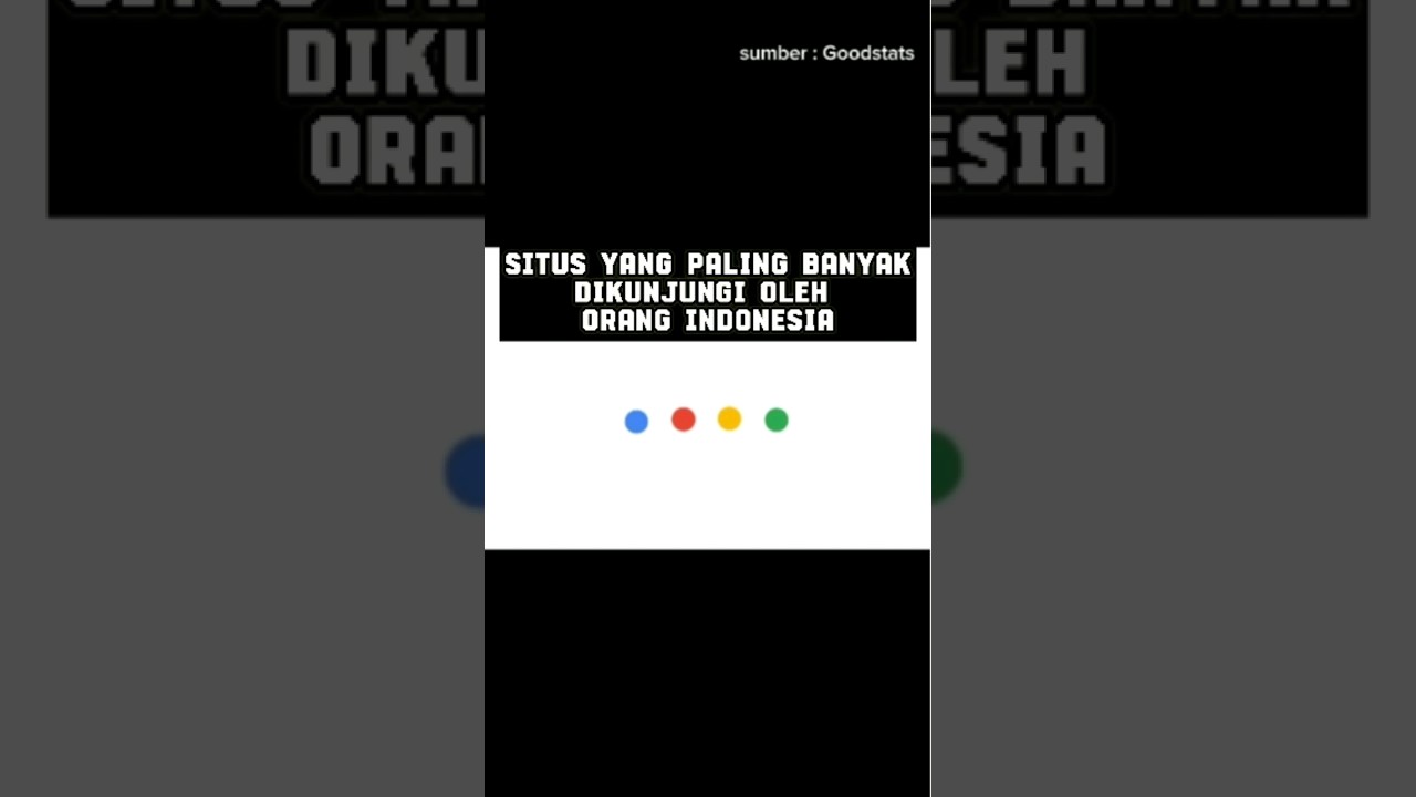 Situs paling banyak dikunjungi oleh orang Indonesia.