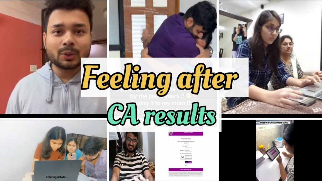 Most Heart touching CA Result Reactions 🥹 | Feeling after cracking CA exams | CA result reactions 🔥