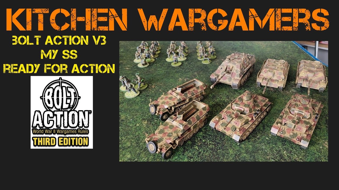 Bolt Action V3, My Army ready for Action