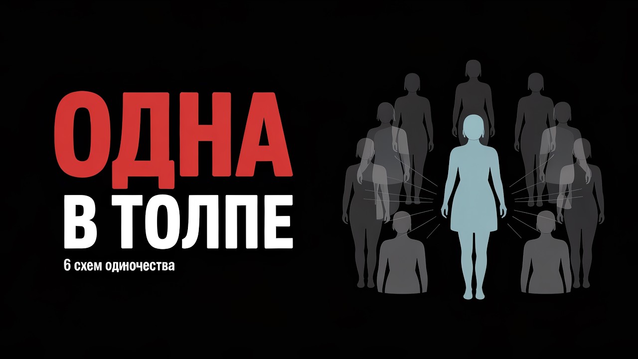 Почему ты одна среди людей: 6 схем разделённости и выход