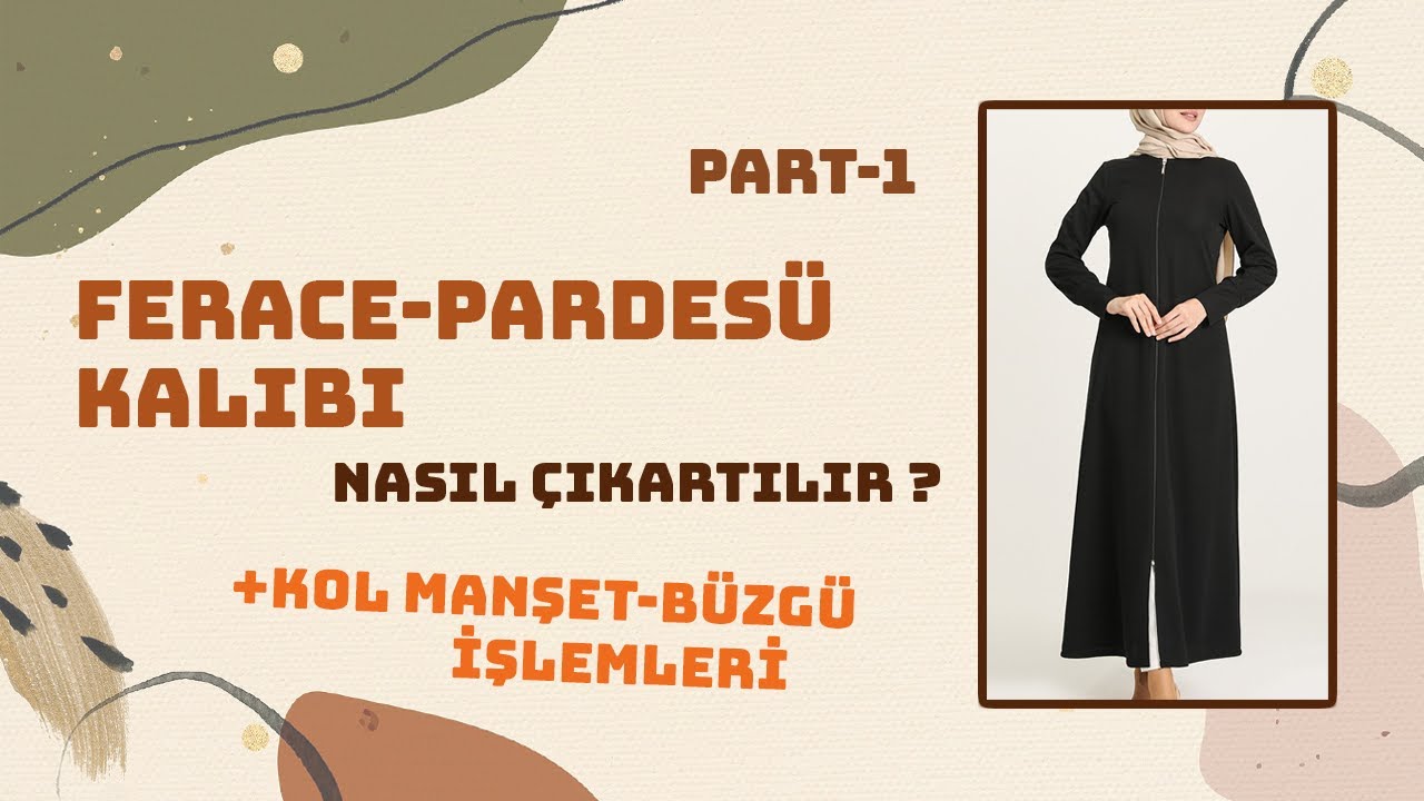 Ferace-Pardesü Kalıbı Nasıl Çıkarılır? || Modelistlik Dersleri