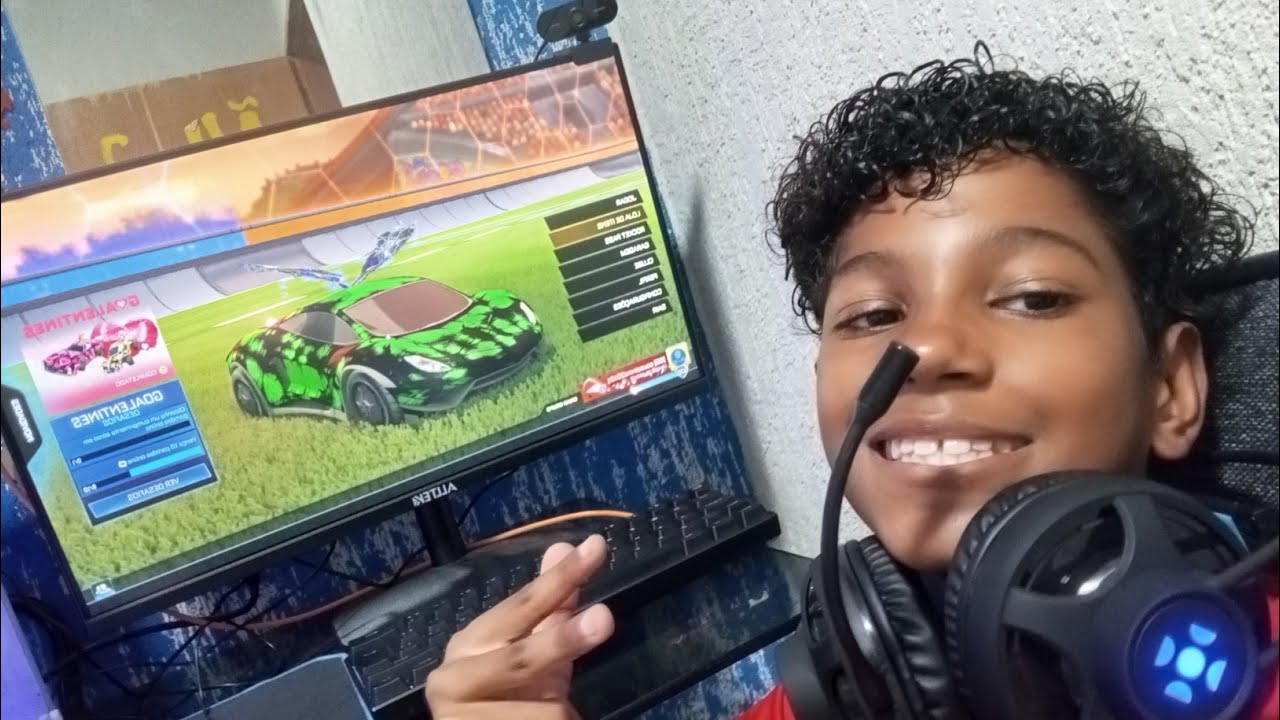 amassando o Pedrinho no Rocket League